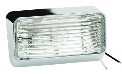 Porch Light Bargman 30-78-600 78 Series, Incandescent Bulb, 5-15/16" x 3-1/2" x 2" Rectangular - Young Farts RV Parts