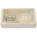 Porch Light LaSalle Bristol GSAM4017 Incandescent Bulb, Rectangular Shape, 5-3/4" Length x 3-1/2" Width x 2-1/4" Depth, Clear And Amber Lens, Without Switch LaSalle Bristol, LP sources, manufactures and distributes products for the factory-built housing, - Young Farts RV Parts