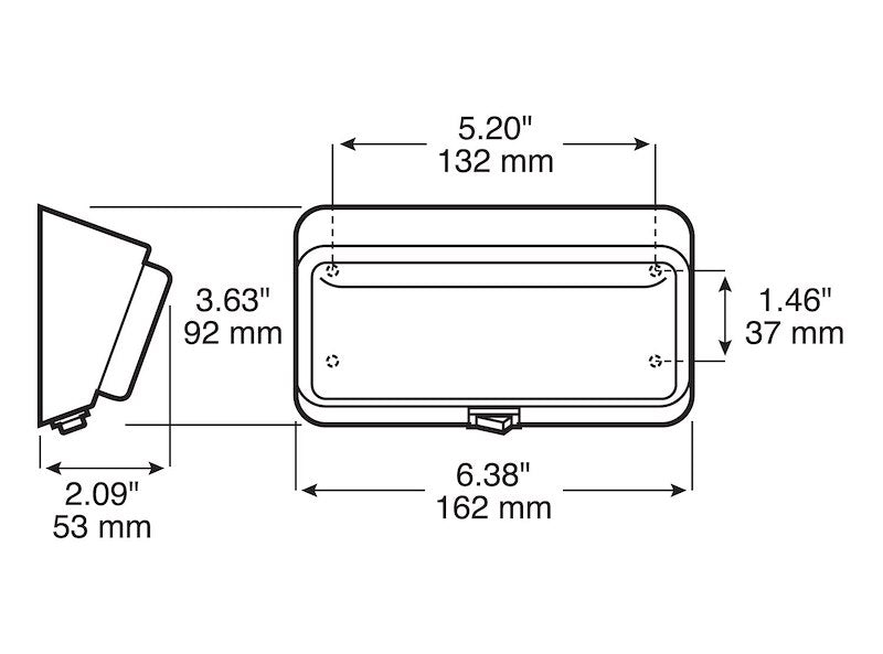 Porch Light White Base, Clear Lens, Has Switch - 30-78-517