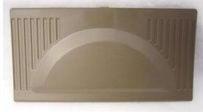 Power Converter Door WFCO/ Arterra WF - 8910 - PDO Replacement Door Assembly For Arterra Part Number WF - 8935/45/55AN - P Power Converter; Flip Down Type; Brown; Plastic; Rectangular - Young Farts RV Parts