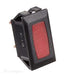 Power Indicator Light RV Designer S361 Use For Lighting/ Water Heater/ Water Pump And Other Appliance Type Control; 0.550" x 1.125" Cutout Size; 10 Amp; 14 Volt DC; Red; Black - Young Farts RV Parts