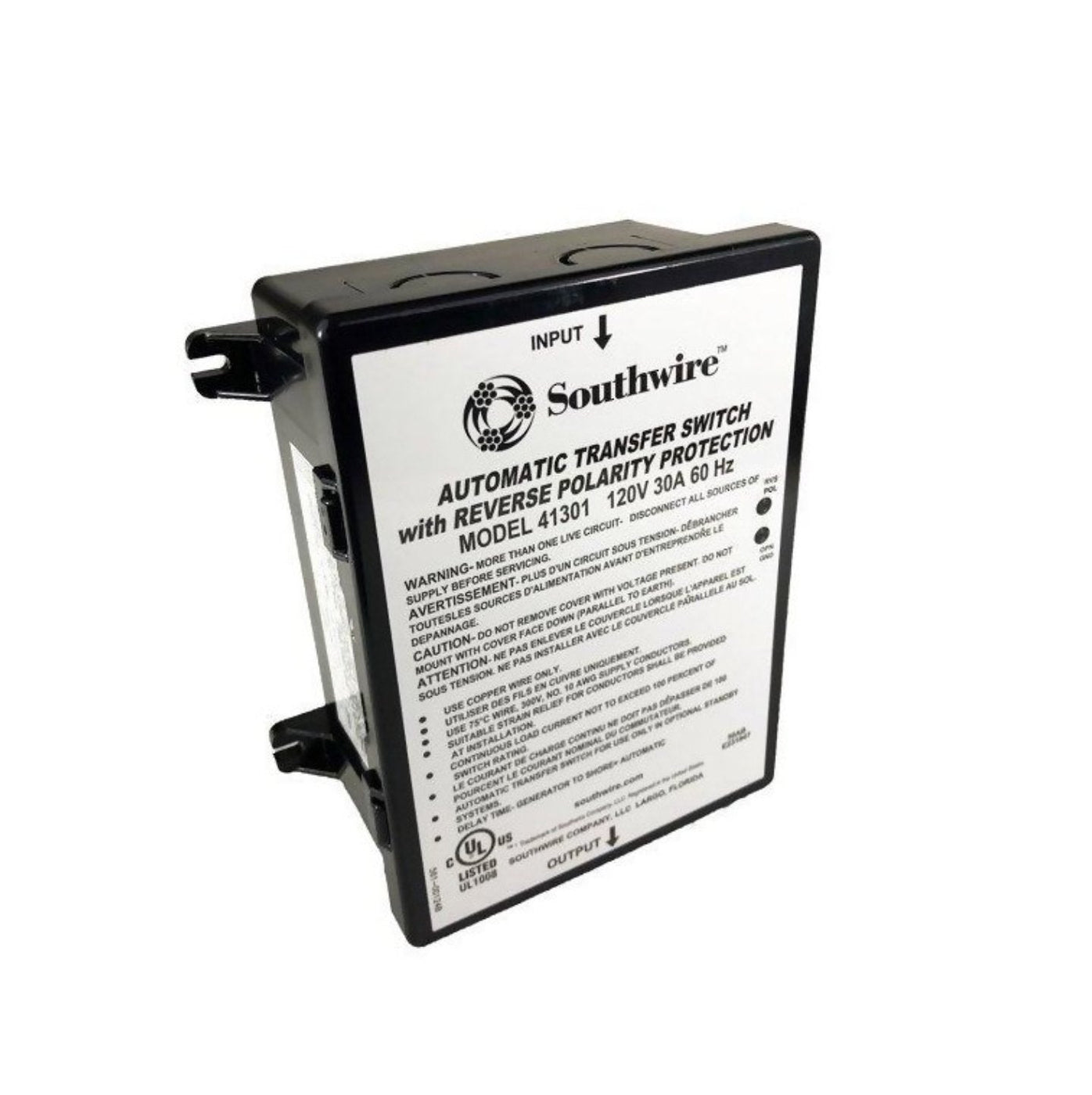 Buy Power Transfer Switch SouthWire Corp. 41301 Transfer Power Between ...