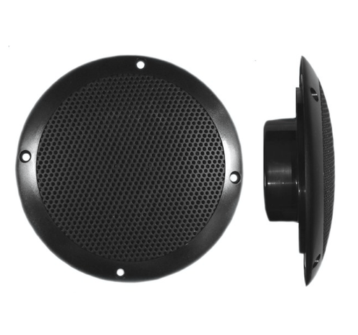 PQN Audio ECO60 - 4BK Ultra - Slim 6" Speaker Set - Black - Young Farts RV Parts