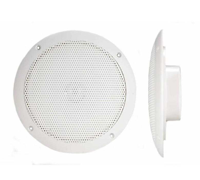 PQN Audio ECO60 - 4W Ultra - Slim 6" Speaker Set - White - Young Farts RV Parts