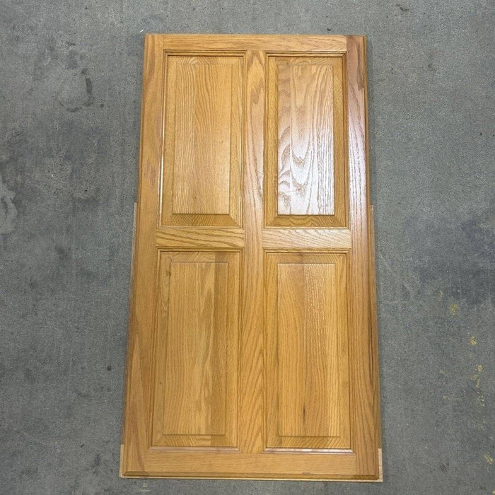 Used Dometic Fridge Lower Door Panel Insert, Wooden - LOWER ONLY - RM3862