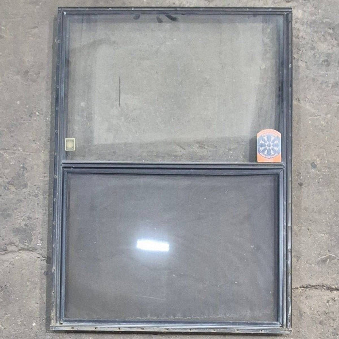 Used Black Square Opening Window - 35 7/8" X 49 5/8" X 1 1/8" - Black Window