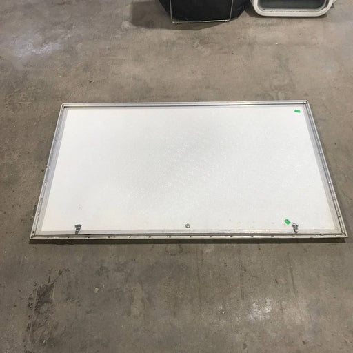 Used Square Corner Cargo Door - 59.75 X 36.0 X .75 - Silver Trim