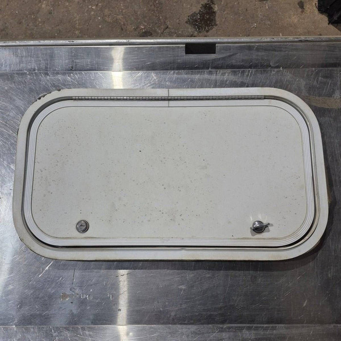 Used Radius Cornered Cargo Door - 21 7/8" X 11 3/4" X 1/2"