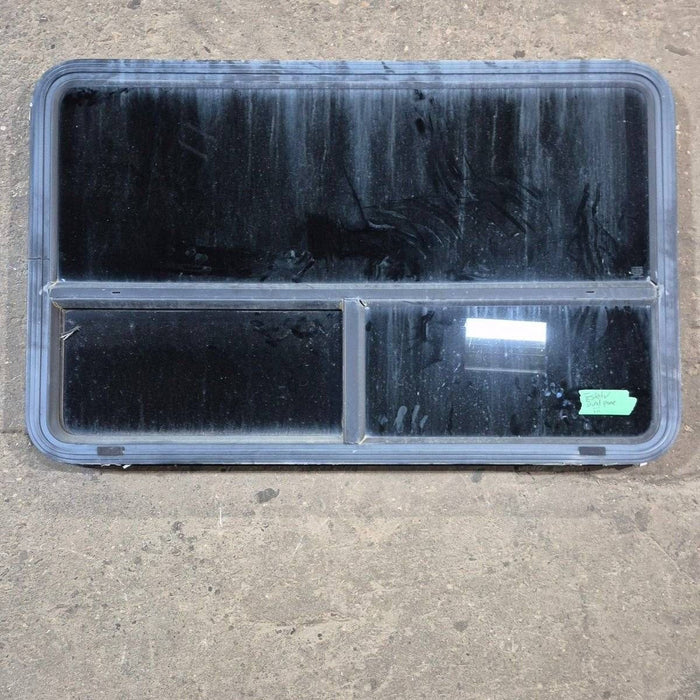 Used Black Radius Opening Window - 48" X 29 1/2" X 1 7/8"