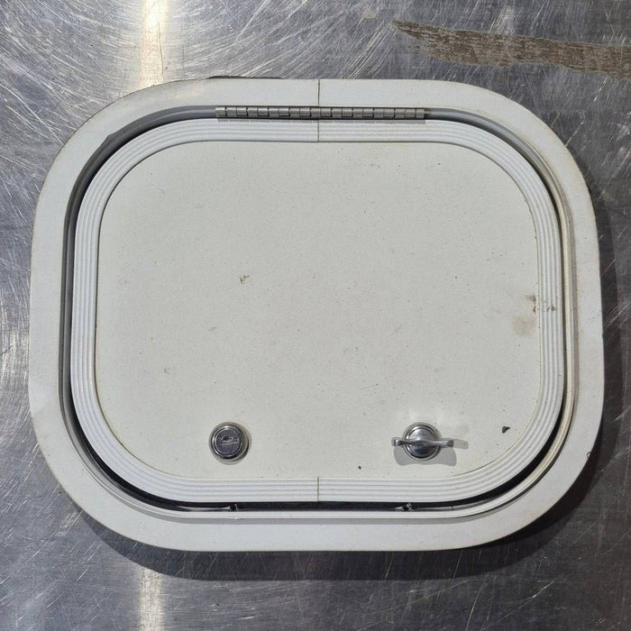 Used Radius Cornered Cargo Door - 11 3/4" X 9 1/2" X 1/2"