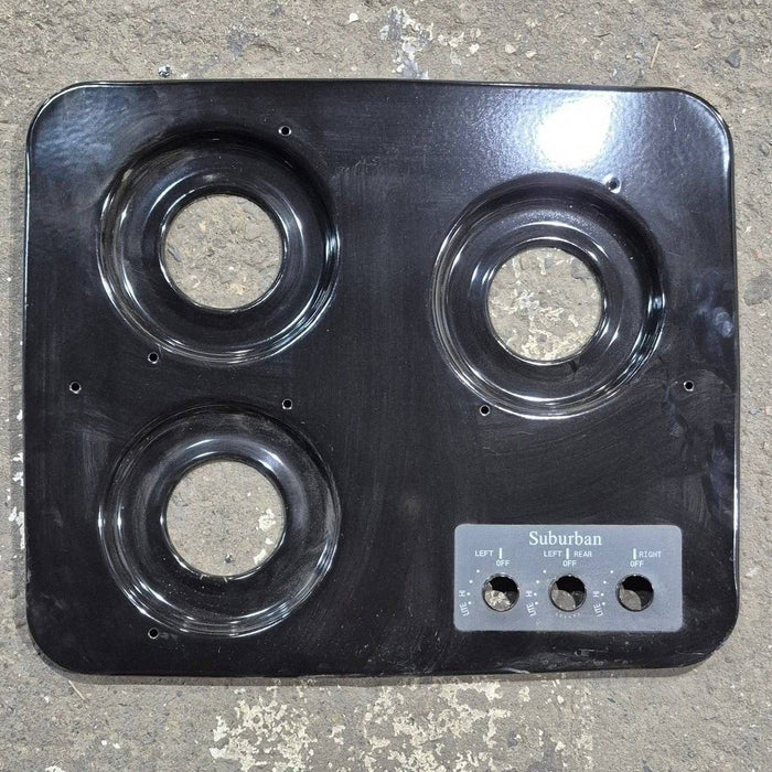 Used Main Top Suburban - Cooktop Cover, Black - 2940ABK