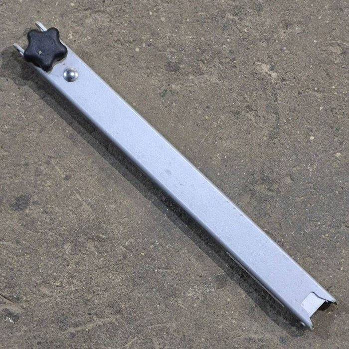 Used Dometic Awning Adjustable Pitch Arm, Silver, 15 7/8" to 25 1/8" - 9100 Series