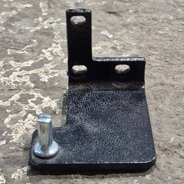 Used Norcold Fridge Door Hinge, Upper Left Hand/ Lower Right Hand Side, Black - 624364 - Fridge Door Hardware