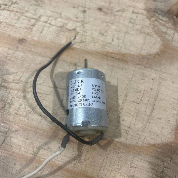 Used  Elixir 12V Vent Motor - J42-472-01