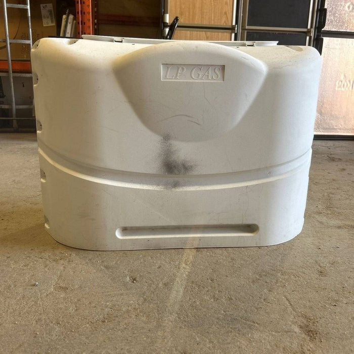 Used Propane Tank Cover - (Fits 30 LB Steel Double Tank)
