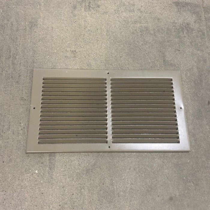 Used Metal RV Interior Furnace Access Door 17 7/8" W X  9 7/8" H