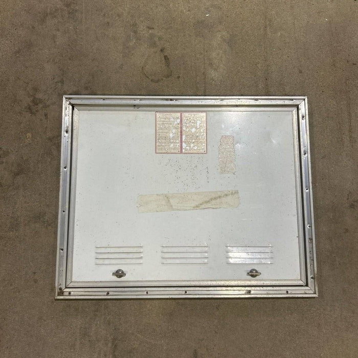 USED Square Corner Propane cargo door - 25.25 X 19.75 X 0.625