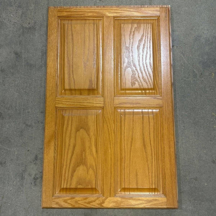 Used Dometic Fridge Lower Door Panel Insert, Wooden - LOWER ONLY - RM3662