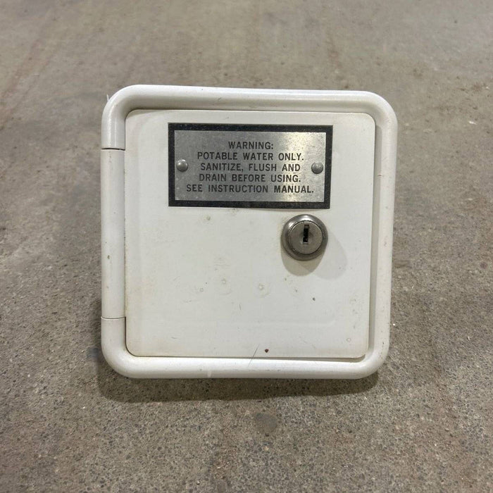 Used 5 1/2" W RV Water inlet