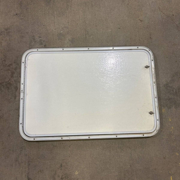 Used Radius Cornered Propane/Cargo Door - 35.75 X 23.75 X 0.75