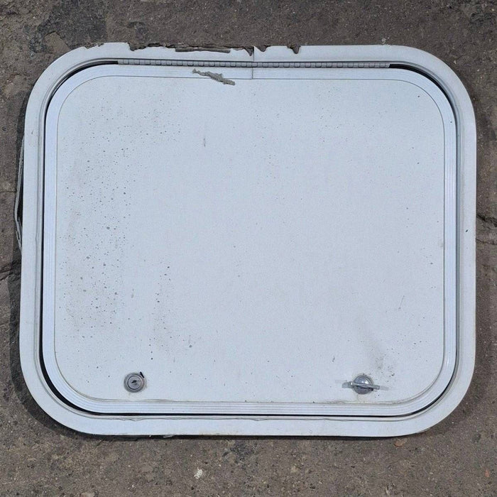 Used Radius Cornered Cargo Door - 19 1/2" X 16 3/4" X 1/2"
