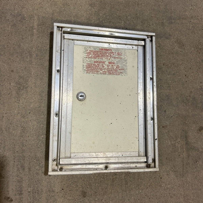 Used Square Cornered Cargo Door - 11.75 X 8.25 X 0.75