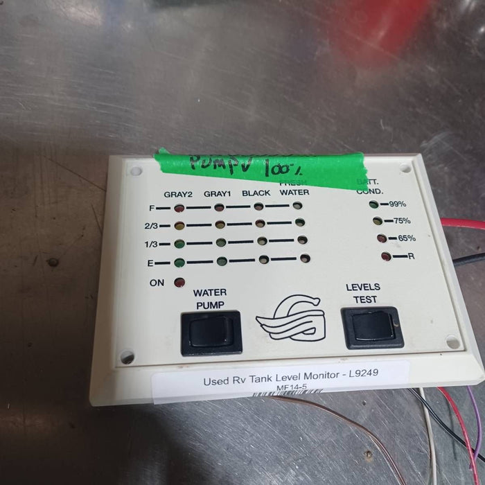 Used Rv Tank Level Monitor - L9250