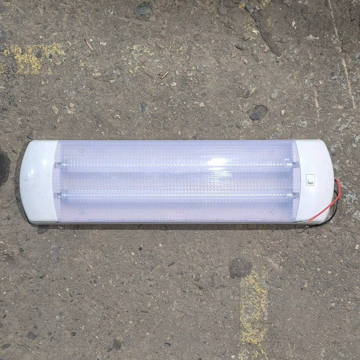 Used Dual Fluorescent Light Fixture - Model PY-755DS
