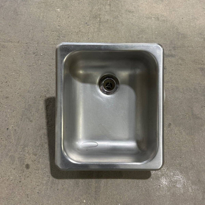 Used Single Kitchen Sink 15" W X 13" H