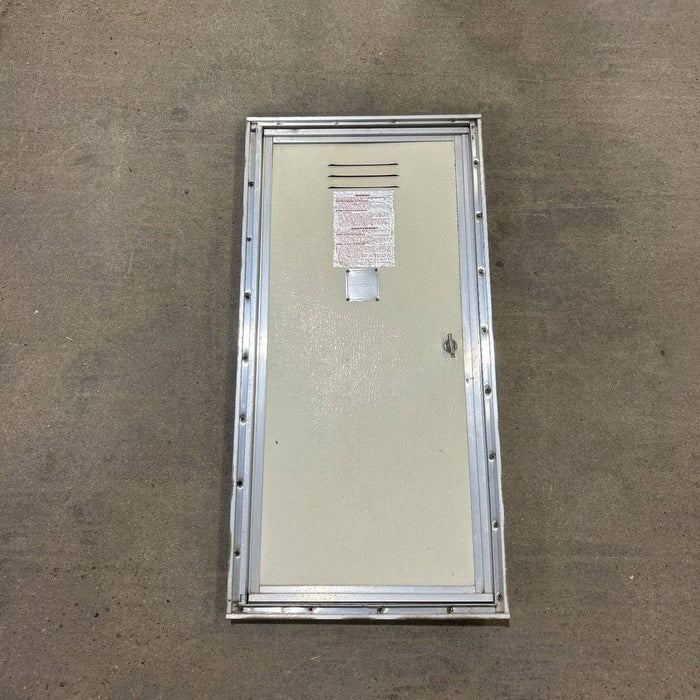 Used Square Corner Propane door - 30.75 X 14.0 X .75