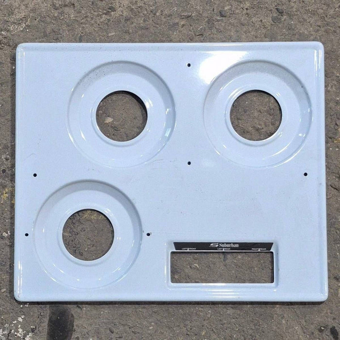 Used Suburban Cooktop Maintop, White - 2940AWH