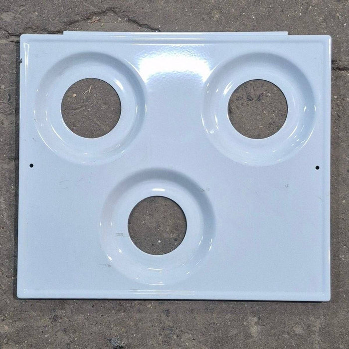 Used Atwood/ Wedgewood 3-Burner Main Top, White - 53584