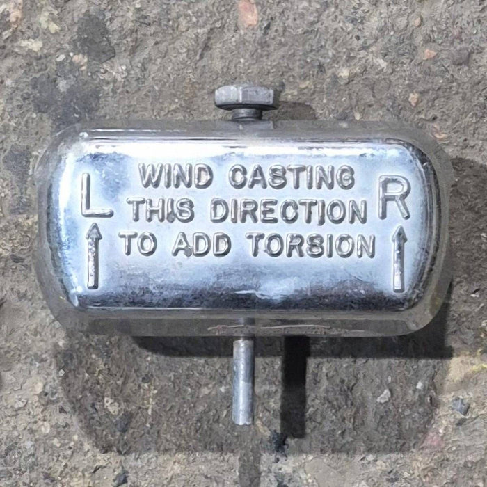 Used Dometic Torsion Assembly End Cap/ Casting, Chrome, Right / Left Hand - 730019.001