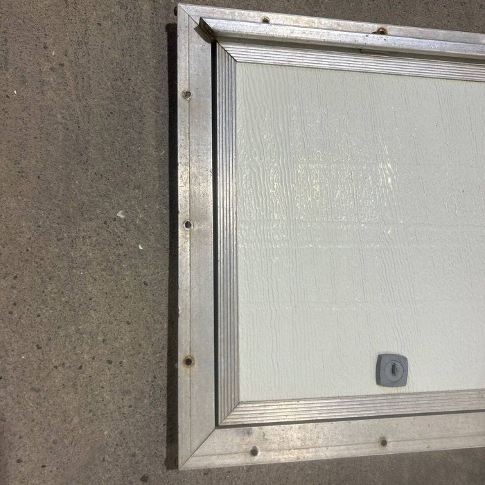 Used square cargo door  10 3/4" x 11 7/8" x 3/4"D