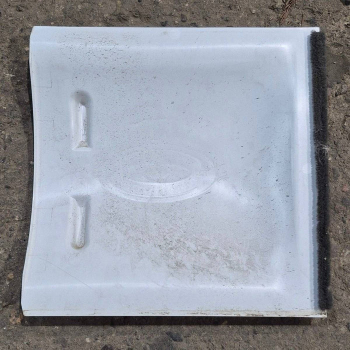 Used Screen Door Slide Panel, White - 12 1/8" X 12"