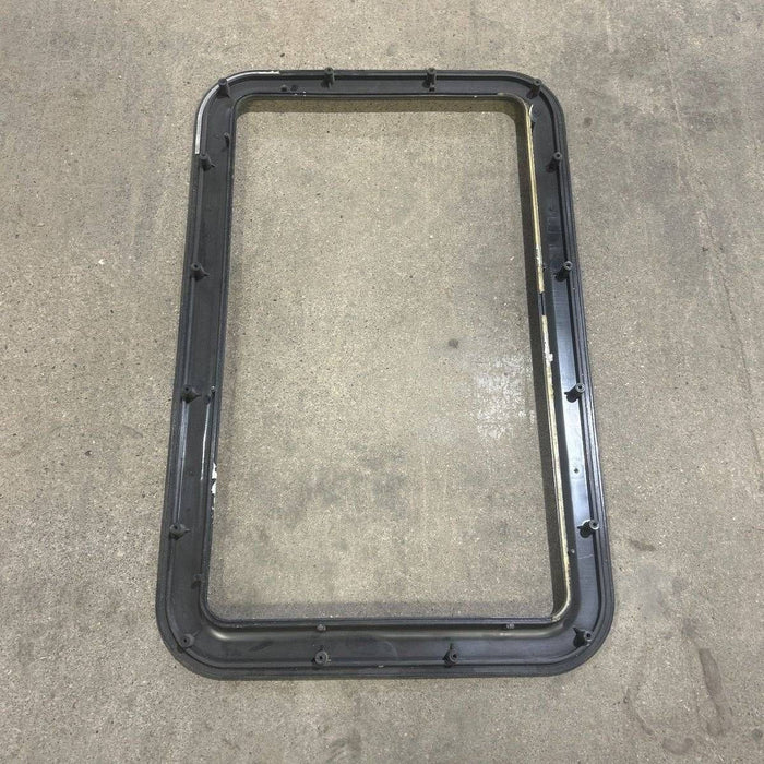 Used Exterior Entry door window Frame: 24 3/4" x 15 3/4"