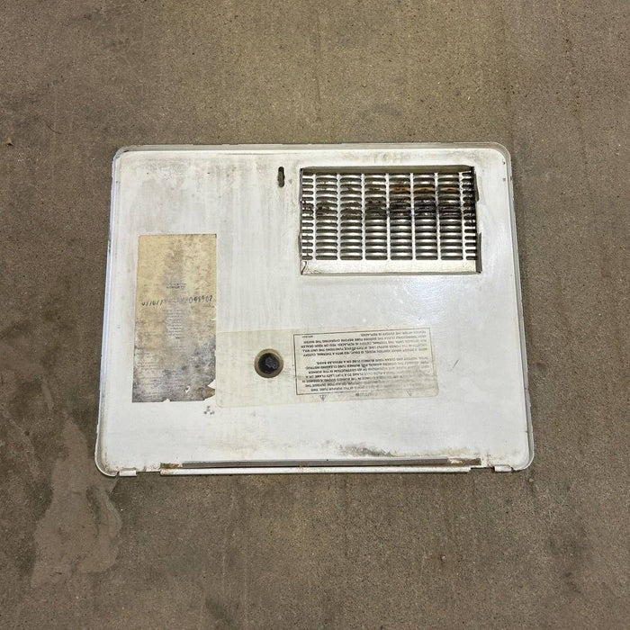 Used Atwood 91502 Water Heater Access Door White For 6 Gallon Tank