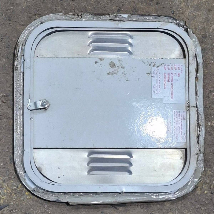Used Radius Cornered Propane/ Battery Door - 14 7/8" X 14 7/8" X 1/2"
