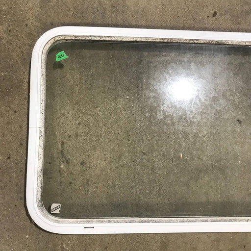 Used White Radius Opening Window - 60.25 X 21.75 X 1.875 - Photo 2