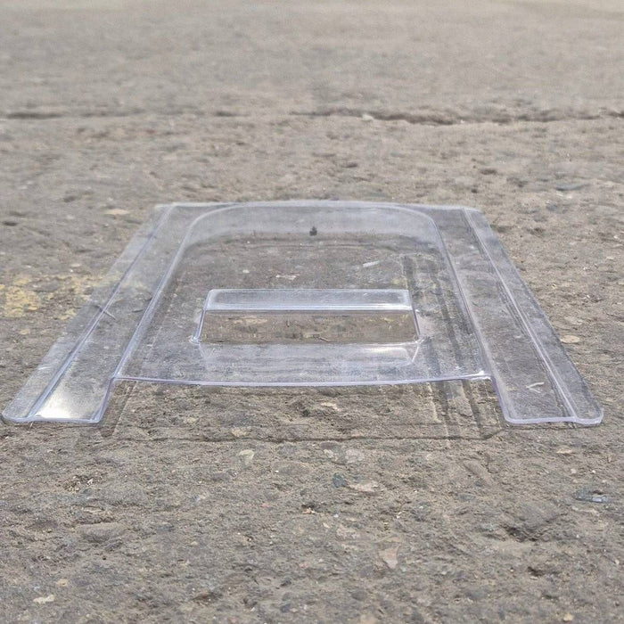 Used Screen Door Slide Panel, Clear - 11 1/4" X 9"