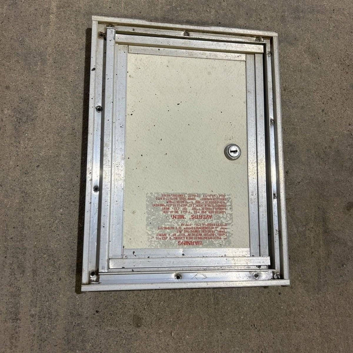 Used Square Cornered Cargo Door - 11.75 X 8.25 X 0.75