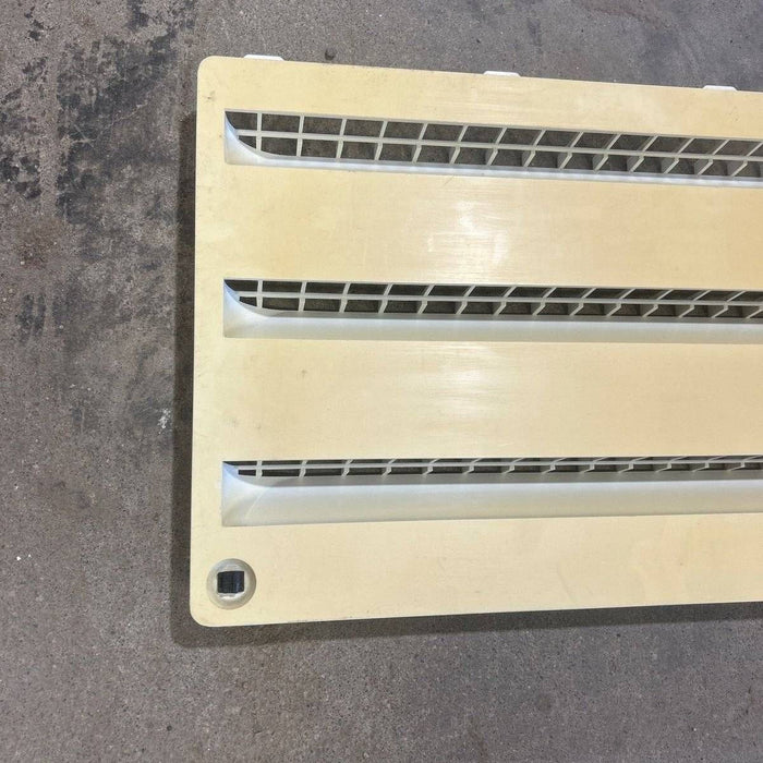 Used Dometic Air Intake Side Refrigerator Vent, Yellowed, No Frame - 3102277.021