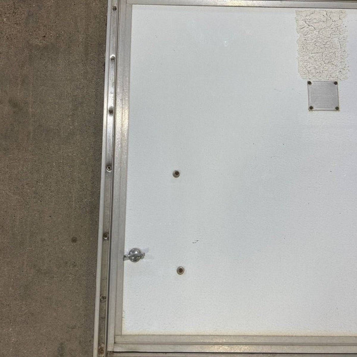 USED Square Corner Propane cargo door - 28.75 X 25.25 X 0.875