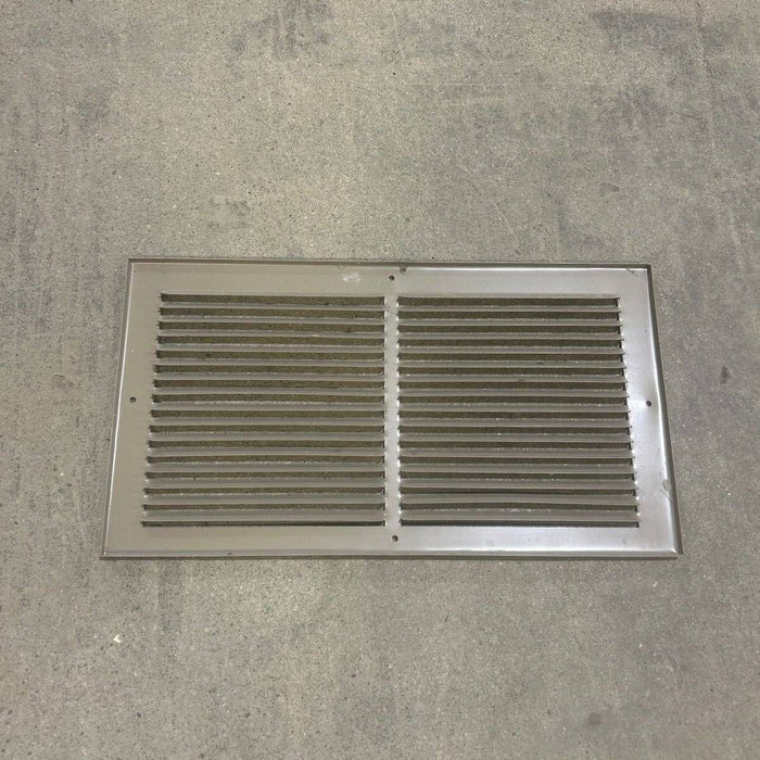 Used Metal RV Interior Furnace Access Door 17 7/8" W X  9 7/8" H