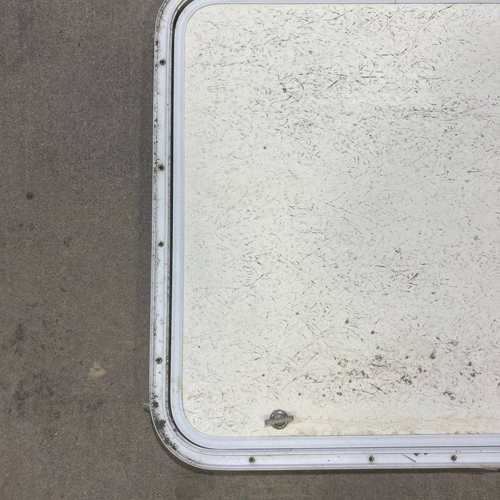 Used Radius Corner Cargo Door - 23.5 X 23.75 X 0.75