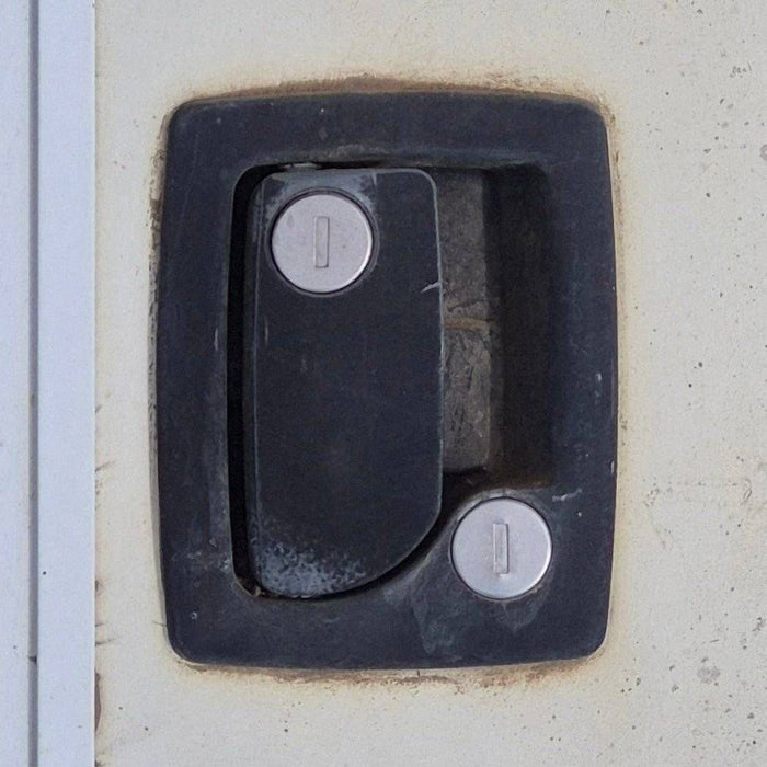 Used Radius Storage/ Teardrop Trailer Entry Door - 43 1/2" X 47 1/2" X 2 1/4"