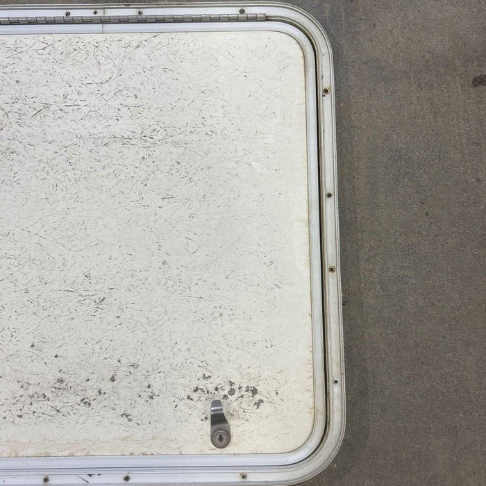Used Radius Corner Cargo Door - 23.5 X 23.75 X 0.75