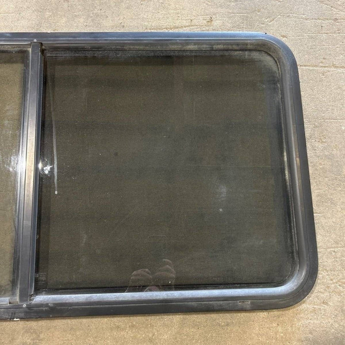 Used Black Radius Opening Window - 47.75 X 23.875 X 1.75