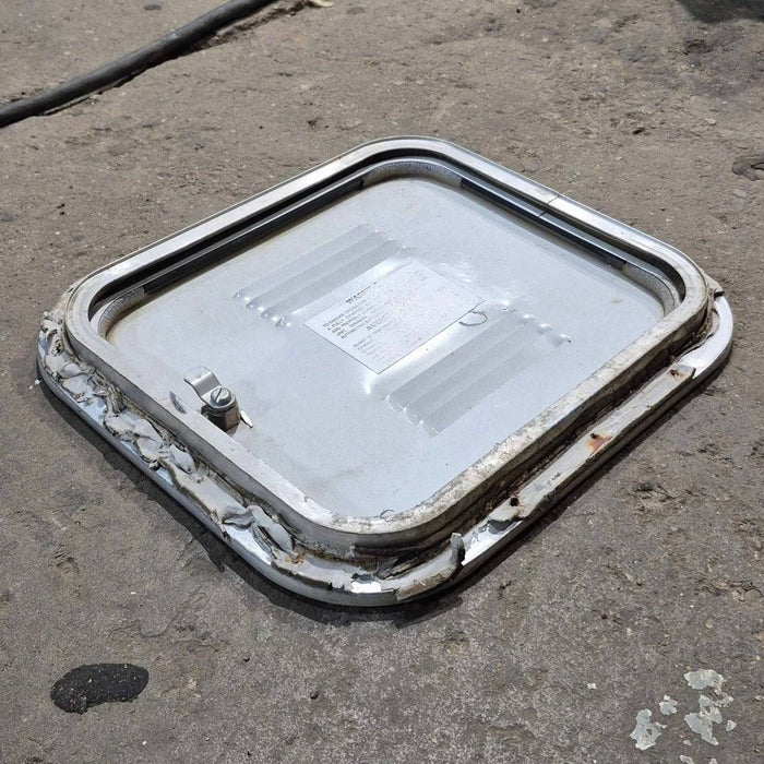 Used Radius Cornered Vented Cargo Door - 13.5 X 12 X 0.75