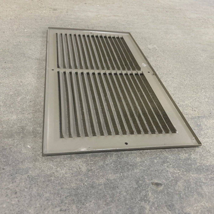 Used Metal RV Interior Furnace Access Door 17 7/8" W X  9 7/8" H